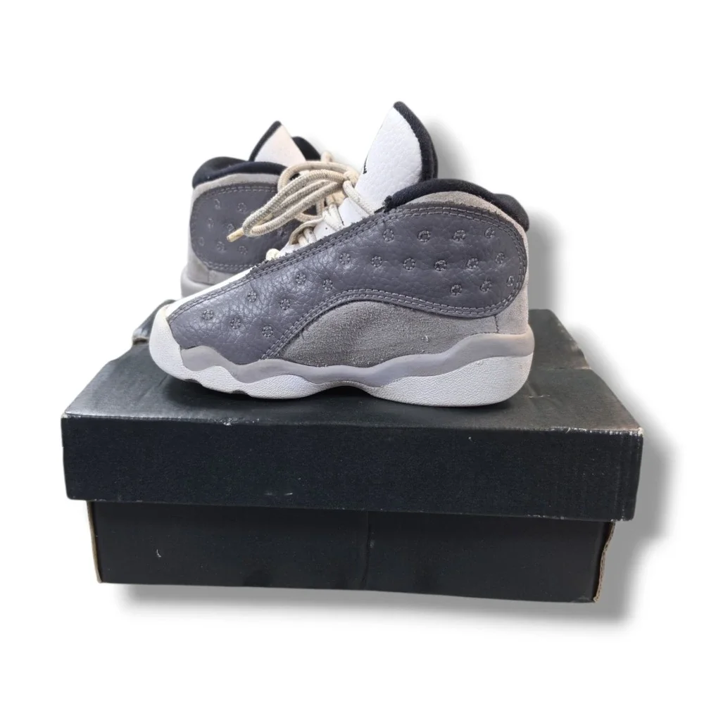 Nike Air Jordan 13 Retro TD Atmosphere Grey Toddler Size 6C 414581-016